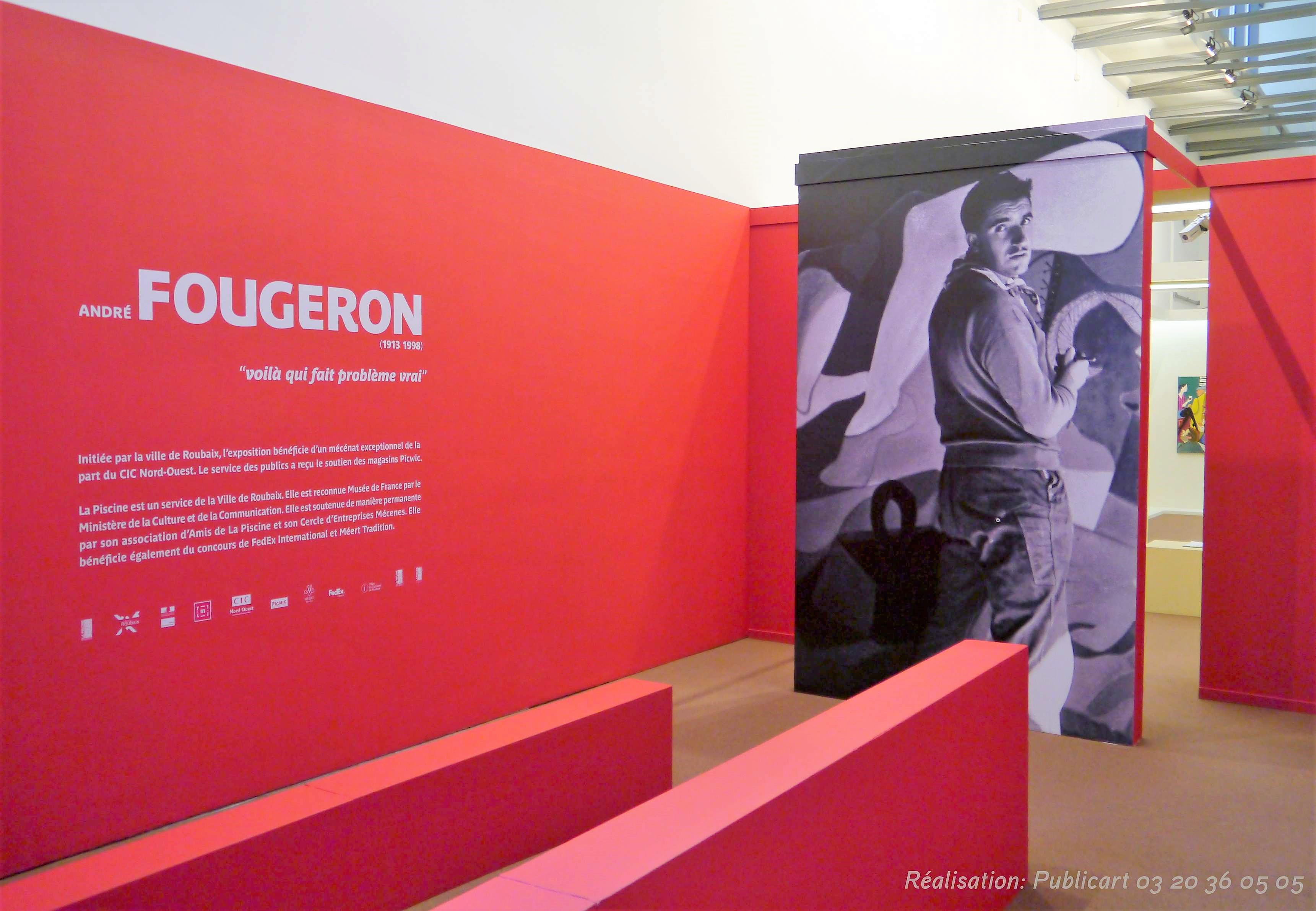 Fougeron, titre, photo d'artiste imprimés