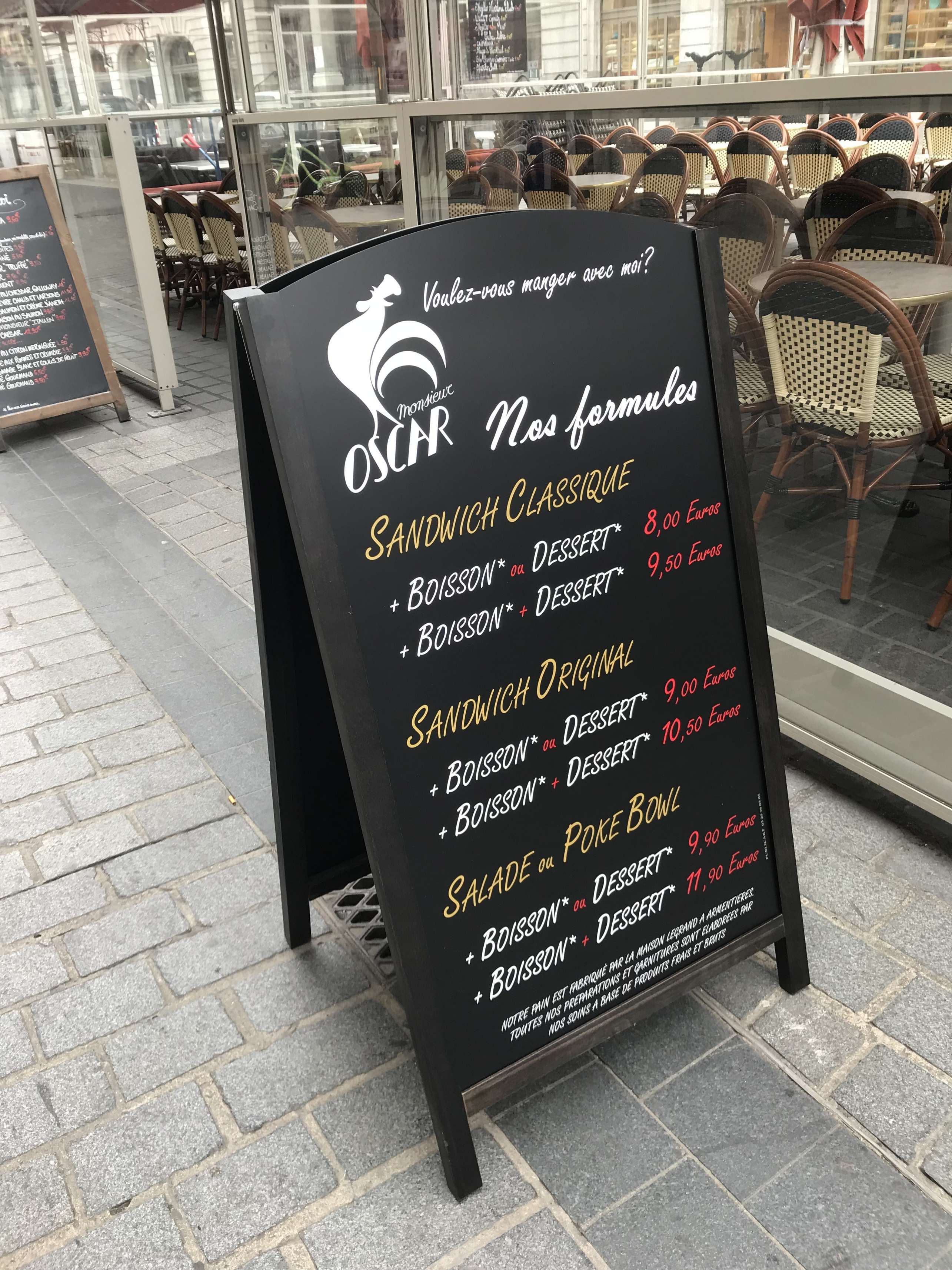 panneau ardoise chevalet