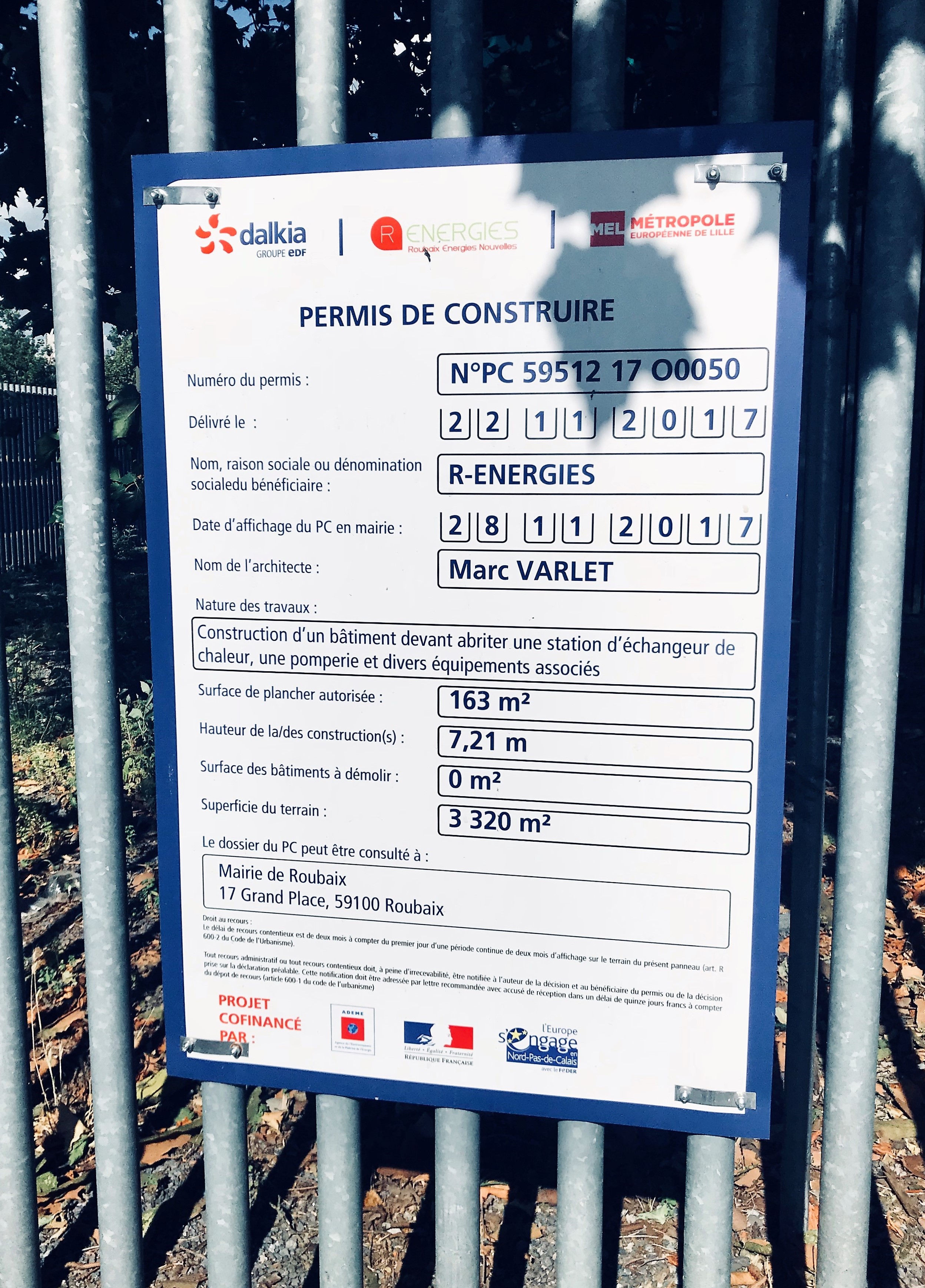 Panneaux permis de construire, panneaux permis de démolir, panneaux réglementaires, panneaux de chantier