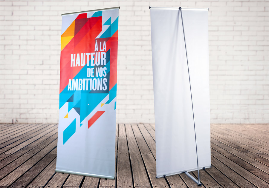 Porte visuel pour Salon