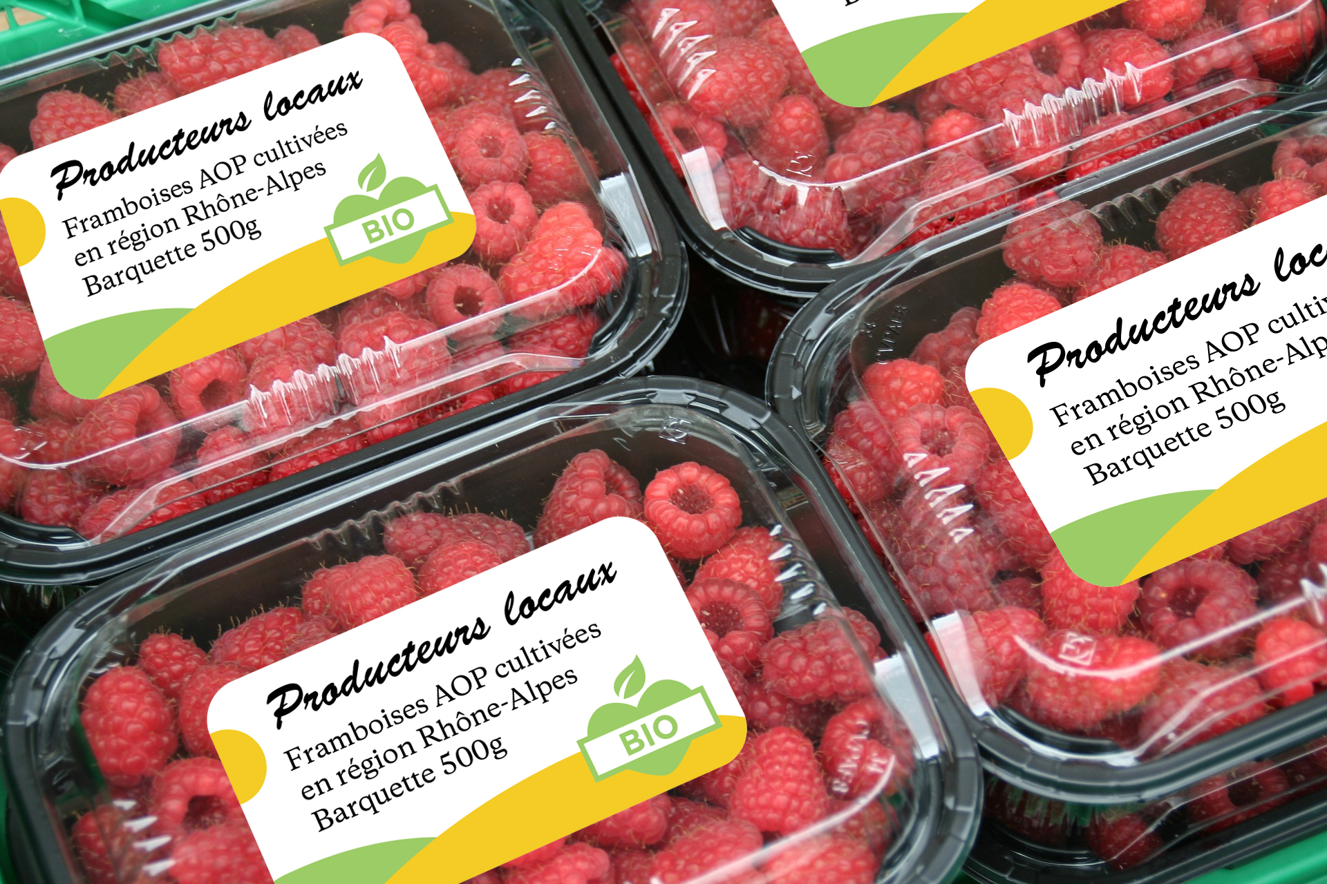 Etiquettes producteurs locaux